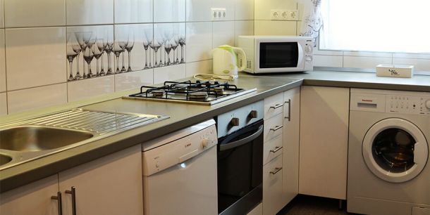 Jól felszerelt konyha - Bognár Vendégház Zirc